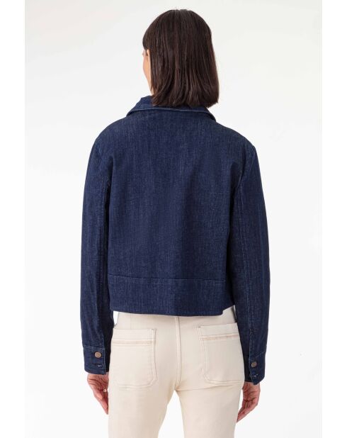 Royce Raw Jeansjacke aus Baumwolle