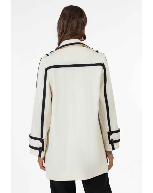 Veste en coton Poppy naturelle