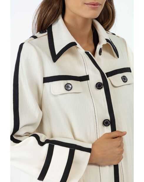 Veste en coton Poppy naturelle