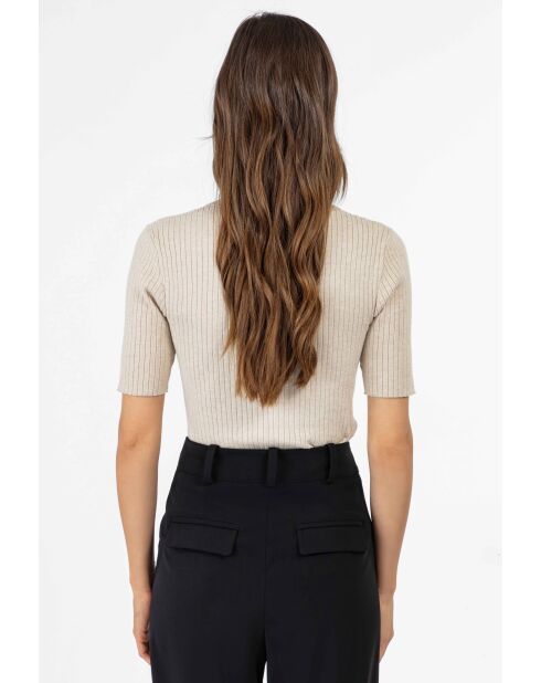 Beiges Polohemd Dean