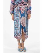 Jupe Harper coquillage / graphique