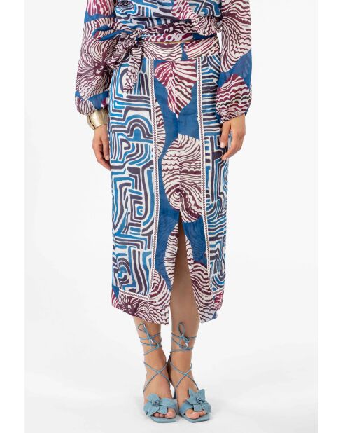 Jupe Harper coquillage / graphique