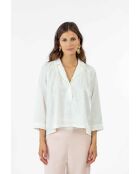 Chemise Maggie jacquard ecrue