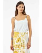 Canotta Ansel in jacquard ecru