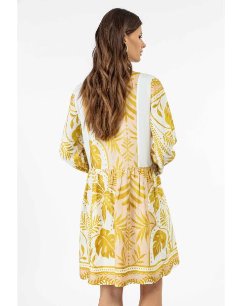 Chiara goldenes Sonnenkleid