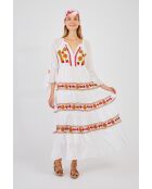 Robe en coton Caracas écru