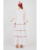 Robe en coton Caracas écru