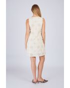 Weißes Baumwollkleid Carmen