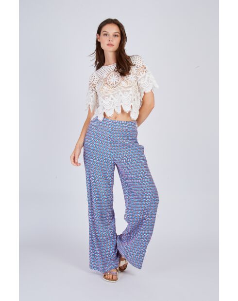 Pantalon Danica bleue