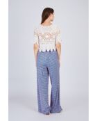 Pantalon Danica bleue