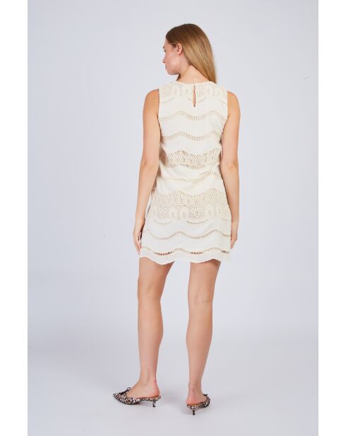 Robe en coton Carla écrue