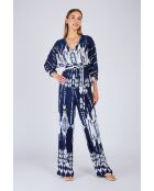 Marineblauwe broek Davina