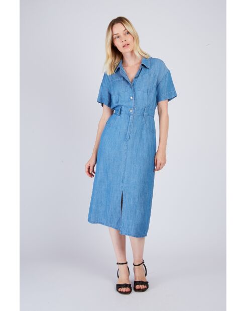 Blaues Jeanskleid Carignan