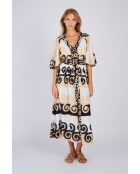 Robe en coton Perou écrue