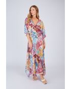 Abito Pensee in cotone rosso