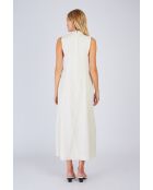 Ecrufarbenes Baumwollkleid Cardamone