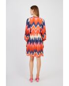 Robe en coton Peloponese rouge