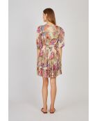 Paola ecrufarbenes Kleid