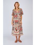 Robe en coton Perseverance beige