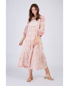 Cassandre rosa/nacktes Kleid