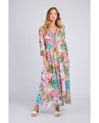 Abito Pivoine in cotone rosa/nude