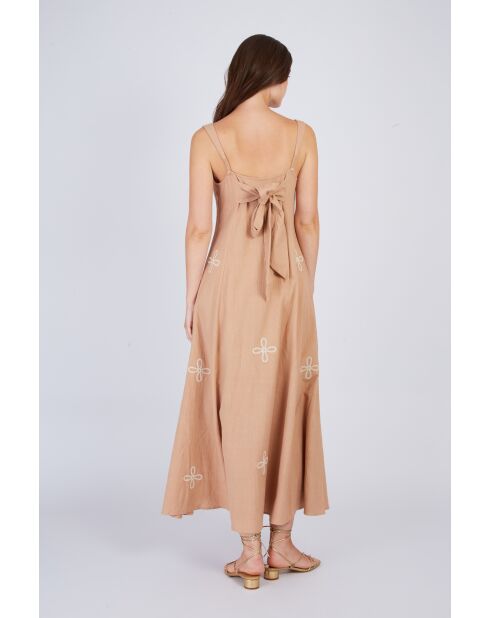 Robe Clarisse beige