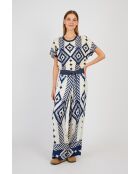 Donkerblauw T-shirt Zoe