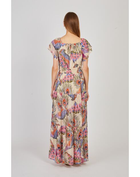 Ecrufarbenes Kleid Pandore