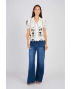 Blouse en coton Barth écrue