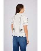 Blouse en coton Barth écrue
