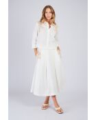 Weißer Leinenrock Agen