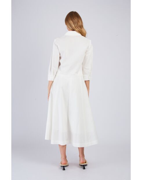 Weißer Leinenrock Agen