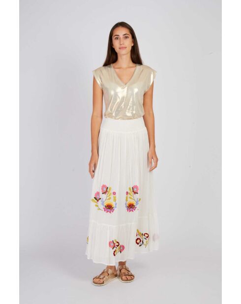 Jupe en coton Ajaccio érue