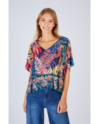 Donkerblauw T-shirt van Zozo