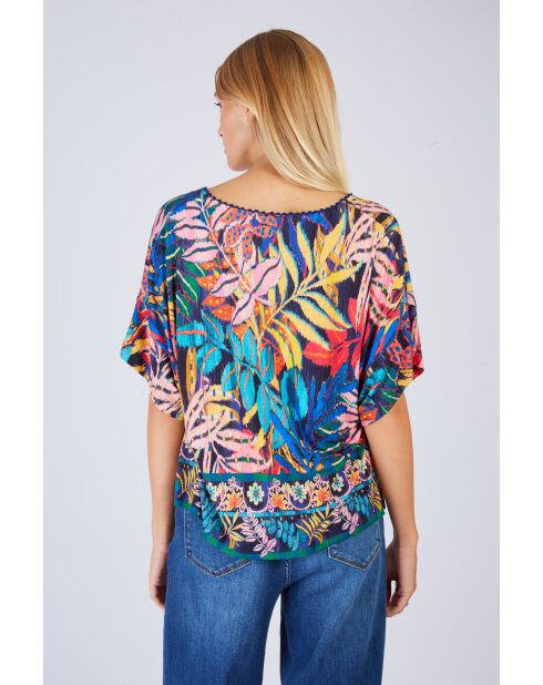 Donkerblauw T-shirt van Zozo