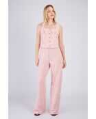 Blouse Laeticia rose/nude