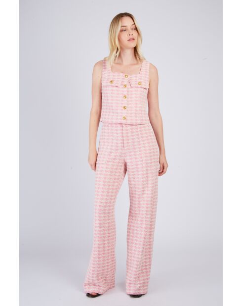 Blouse Laeticia rose/nude