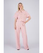 Blouse Lady rose/nude