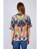 Blusa azul marino Lalie