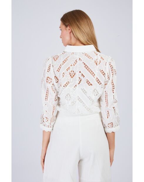 Weiße Bluse Liane
