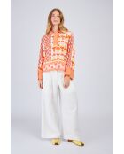 Blusa naranja Lilou