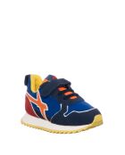 Sneakers Jet Baby Noir, Rouge, Orange