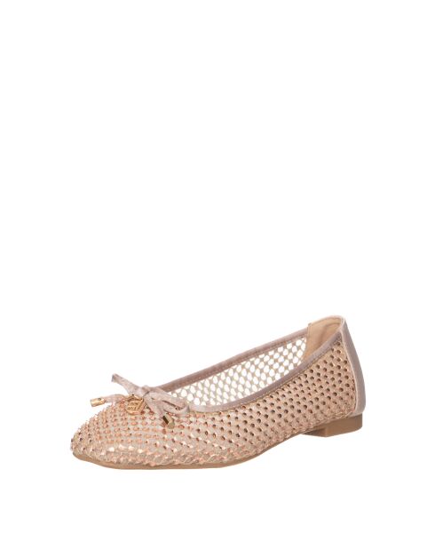 Ballerines Maëlle en cuir cuivre