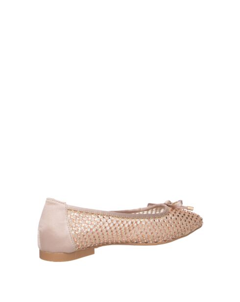 Ballerines Maëlle en cuir cuivre