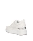 Sneakers Simon en cuir blanc pur