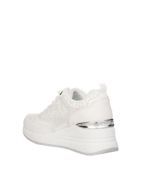 Sneakers Simon en cuir blanc pur