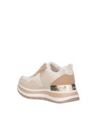 Beige sneakers van Baptiste nubuk