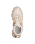 Beige sneakers van Baptiste nubuk