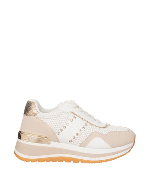 Sneakers Margaux nubuk beiges