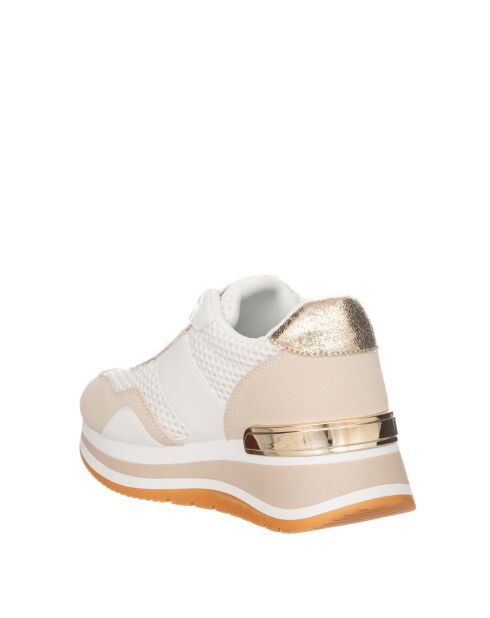 Sneakers Margaux nubuk beiges